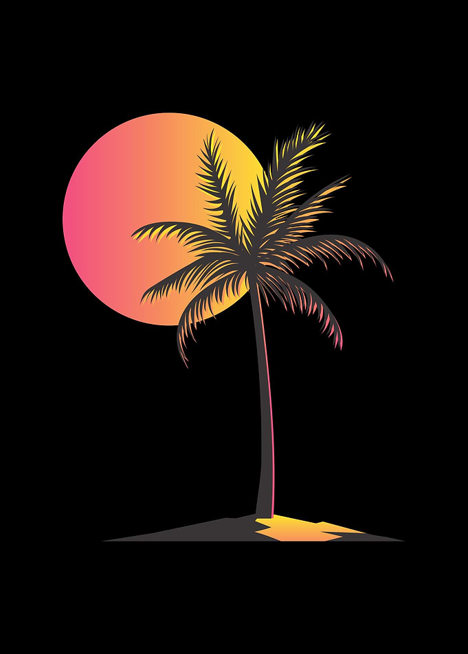 Retro 80s Art