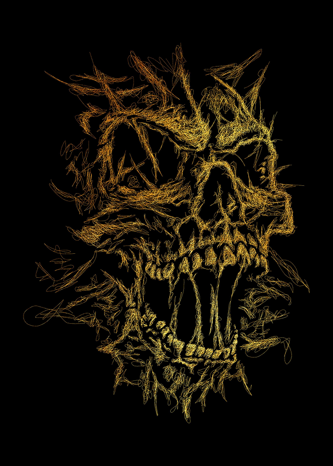 Skull face