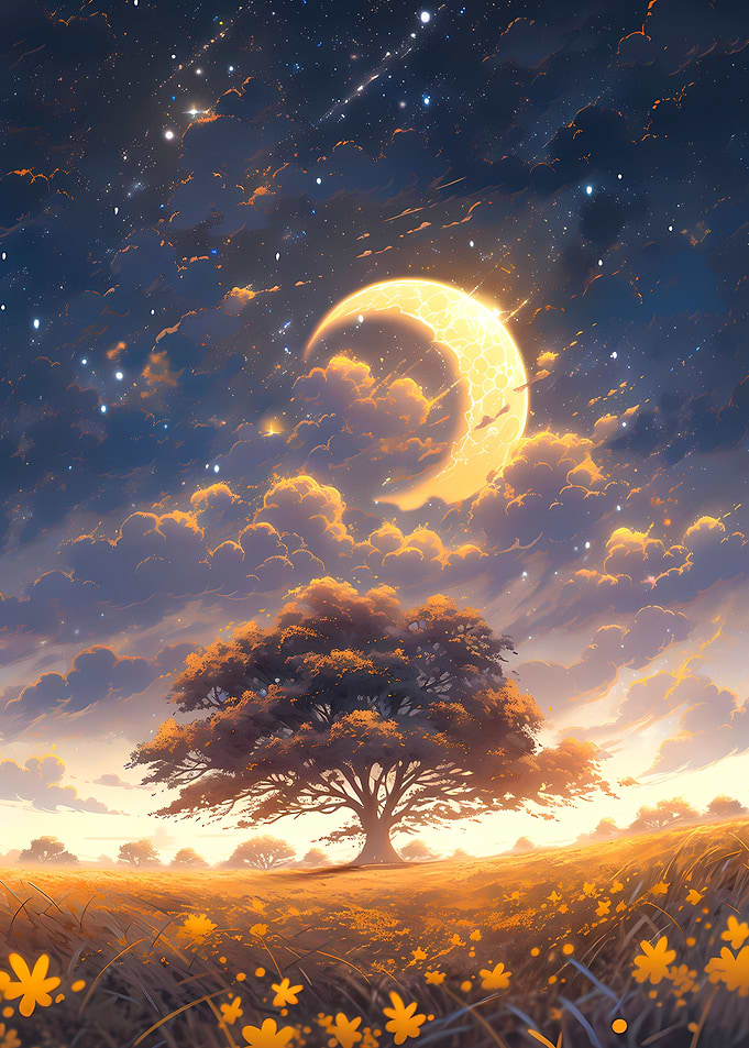 Anime Yellow Sky