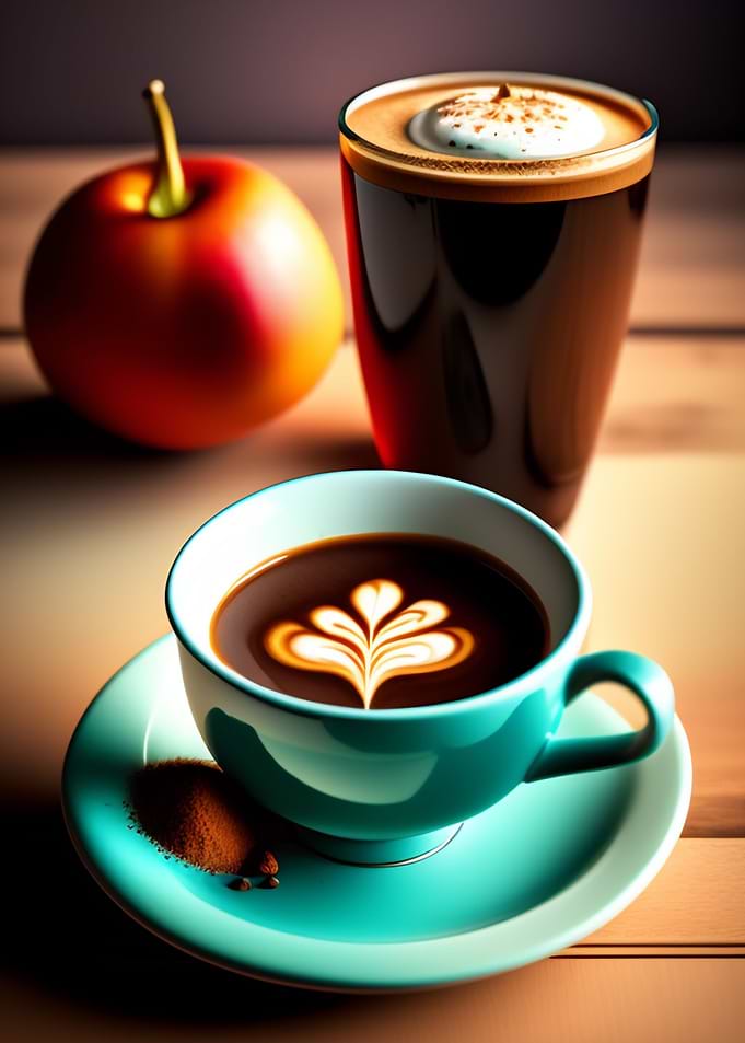 cup of coffee is joy