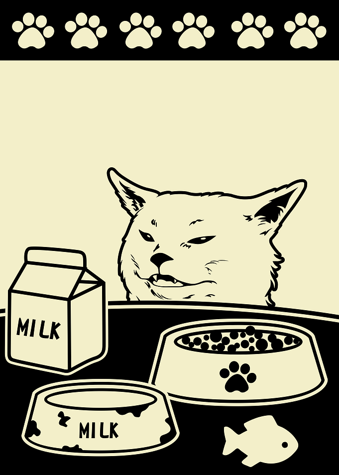 Woman Yelling at a Cat