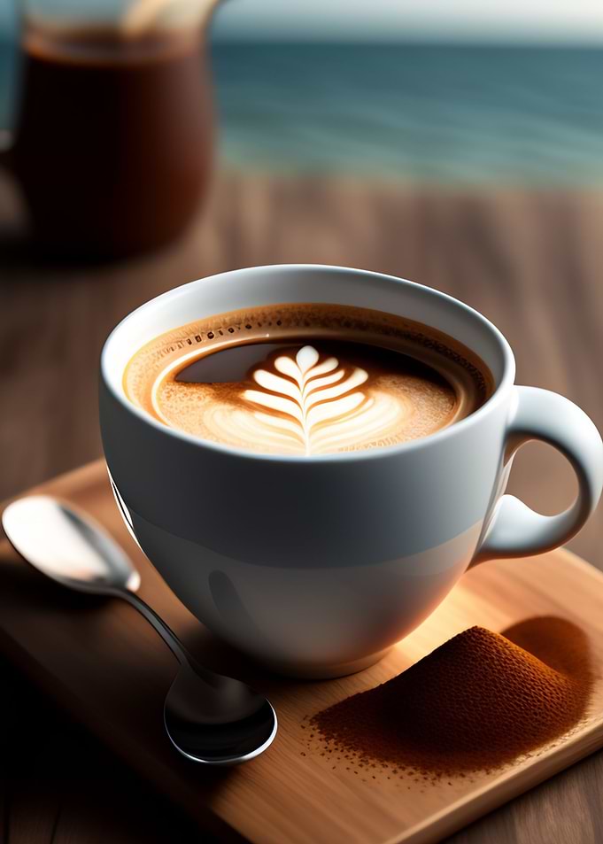 a cup of coffee is a joy