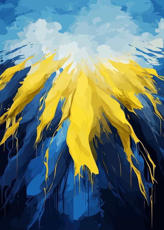 Ukraine is Yellow and Blue