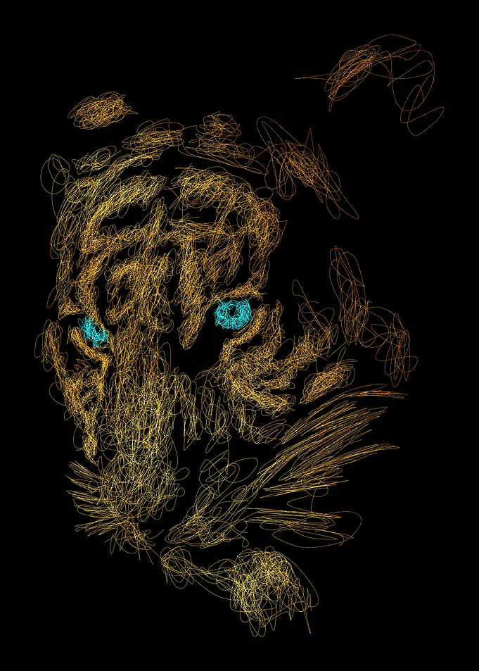 Tiger blue