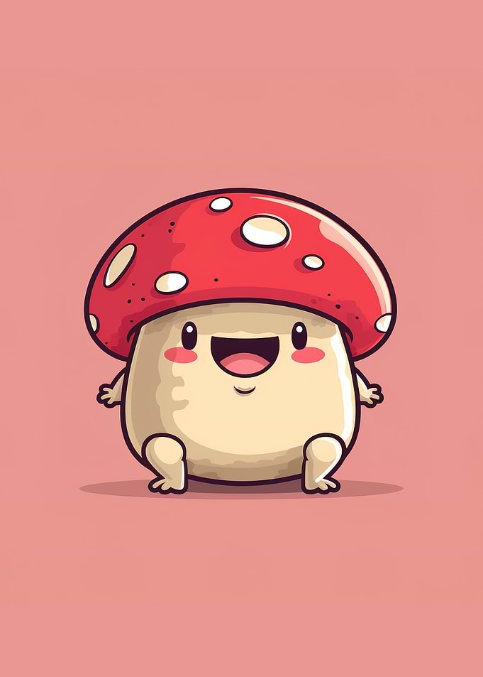 mushroom cute
