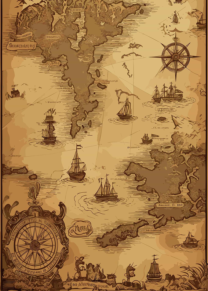 Marine mapmonde