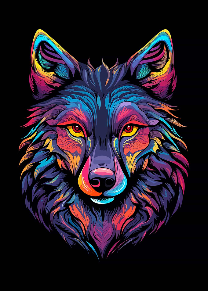 Wolf Legacy popart