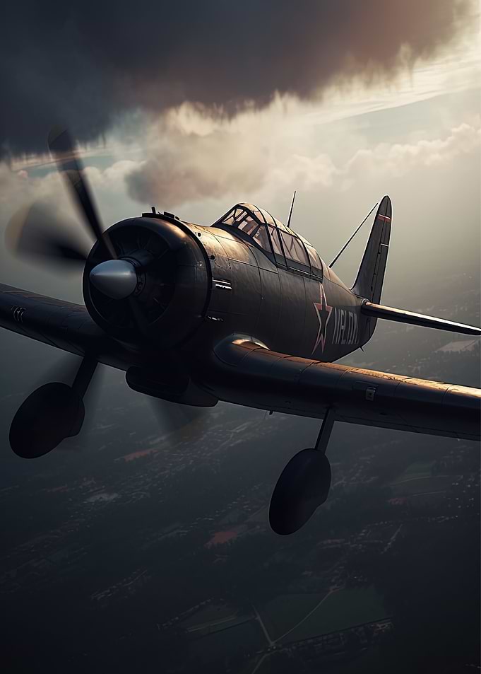 Old warplane