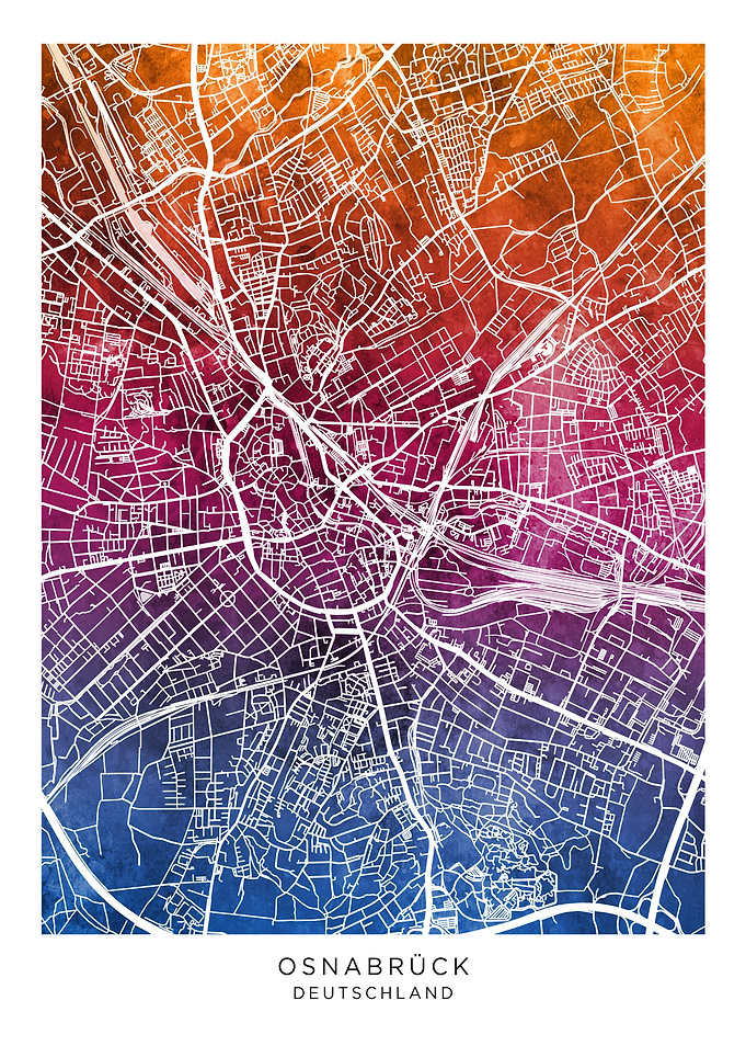 Osnabruck Germany Map