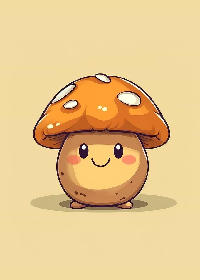 mushroom cute
