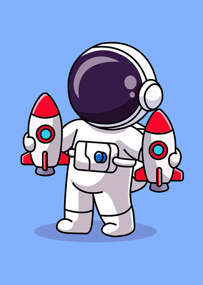 Astronaut Space Cute