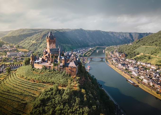 Cochem Castle in Germany