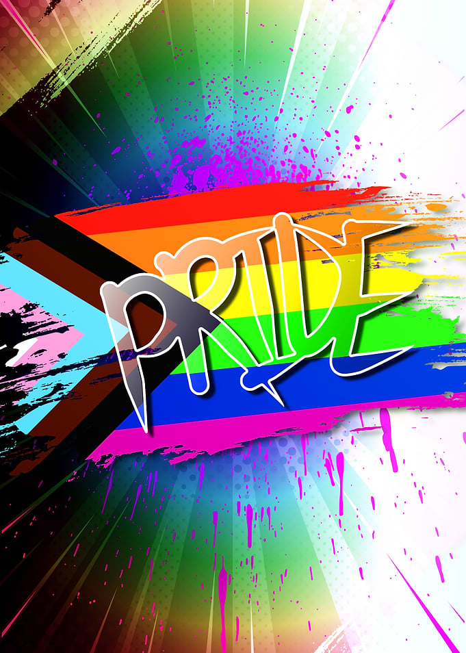 Pride Flag LGBT LGBTQ Port