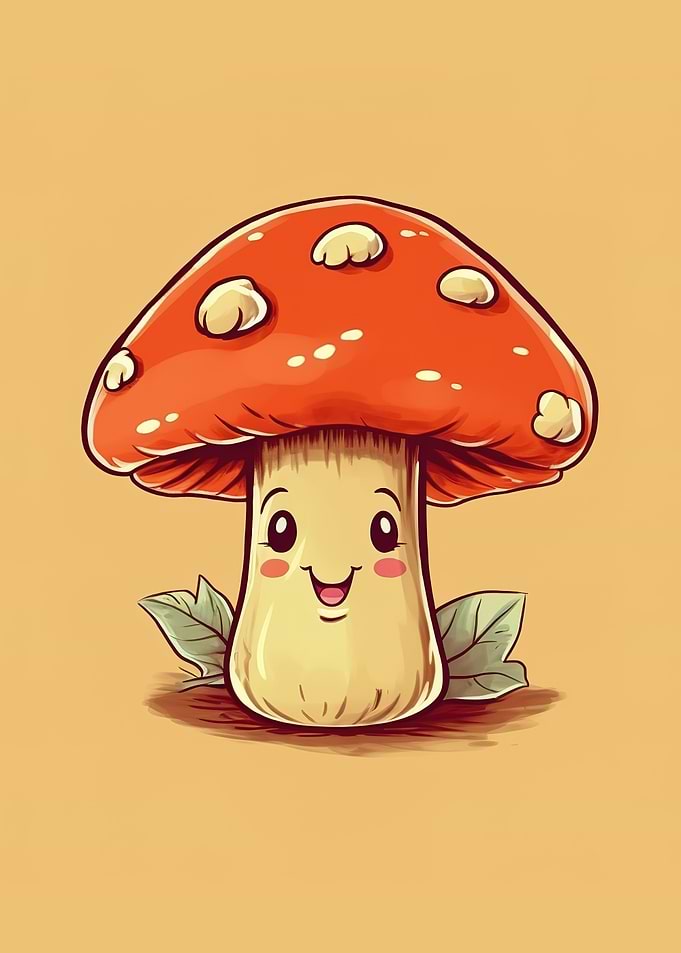 mushroom cute