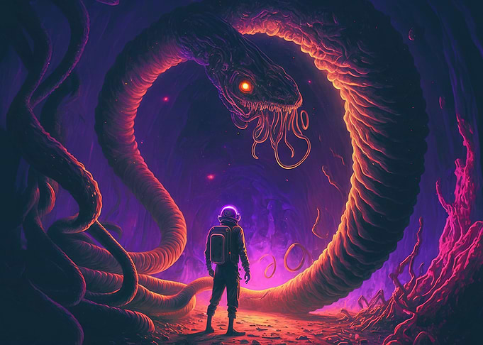 Astronaut Art fantasy
