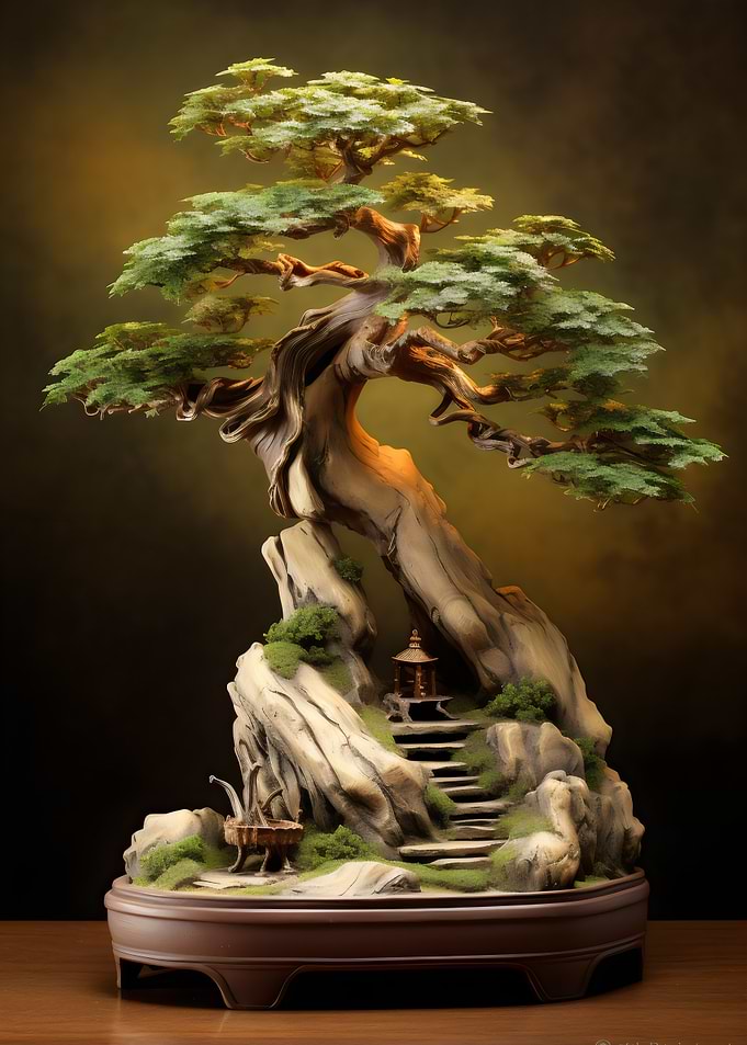 Bonsai Tree Art Japanese