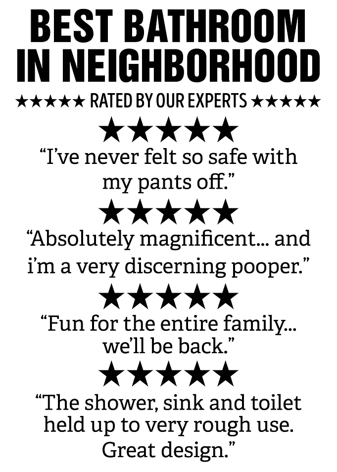 Funny Washroom Posters