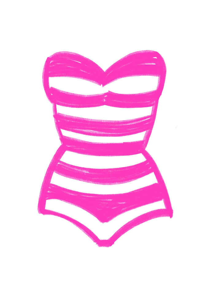 Pink corset