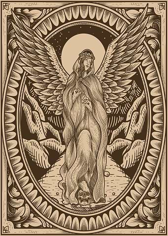 vintage angel