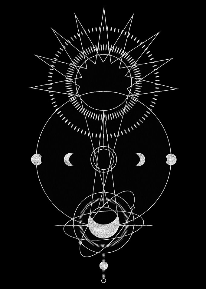 Moon Phase Energy Artwork