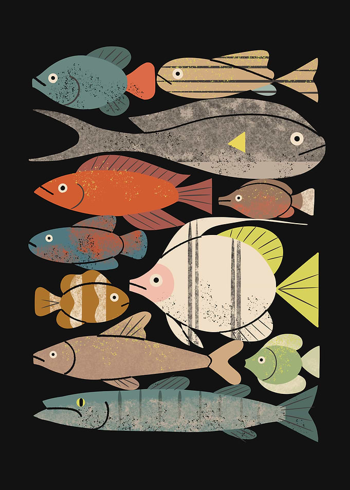 Fish Crowd No 1