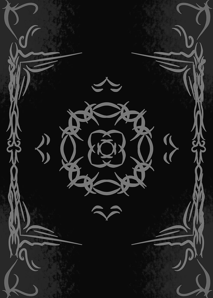 dark background symbol