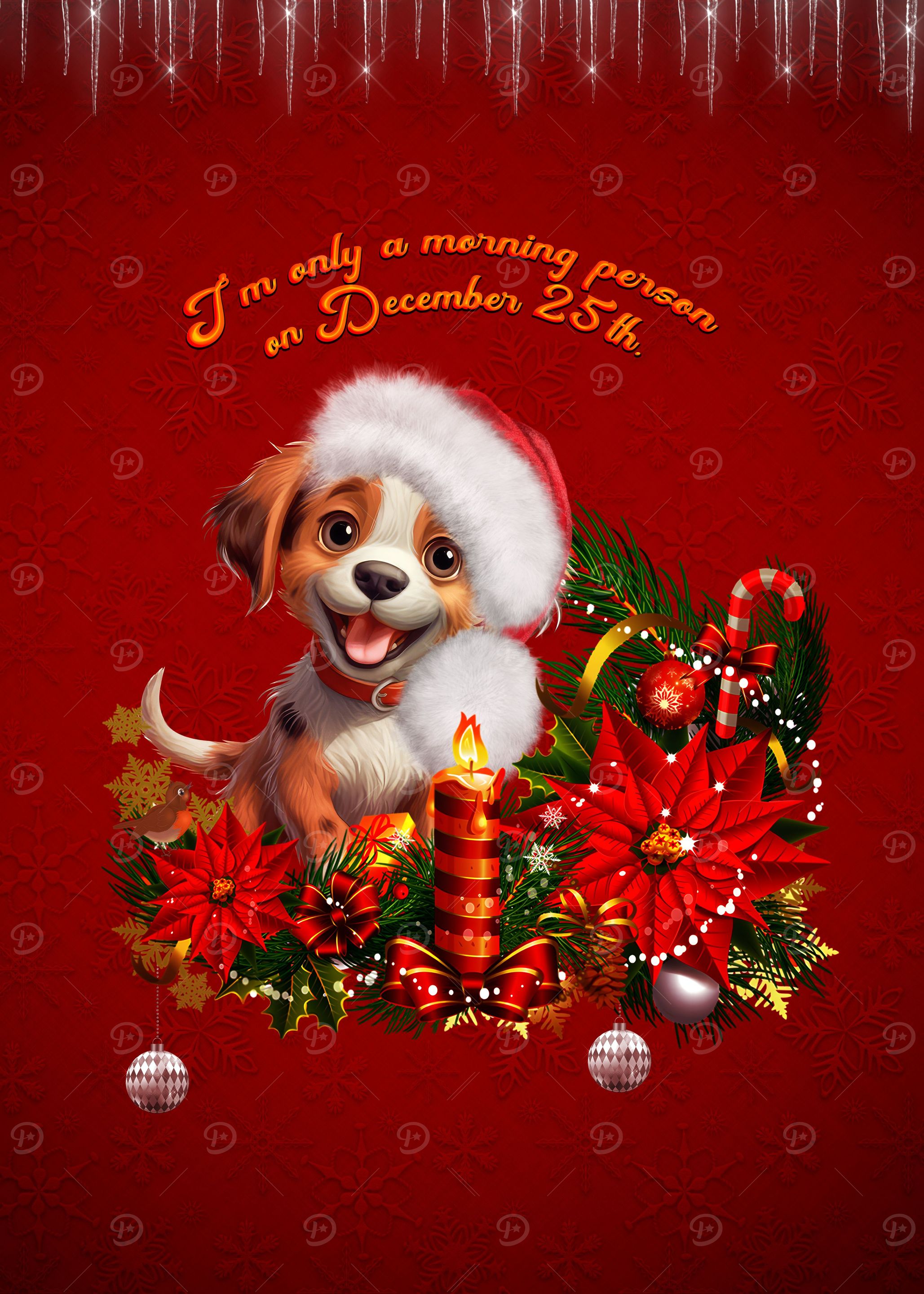 Funny puppy