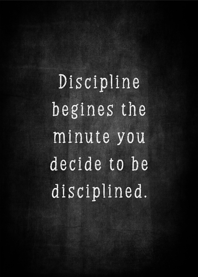 Discipline Quote