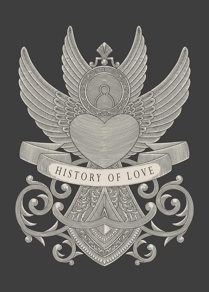 heart with wings banner