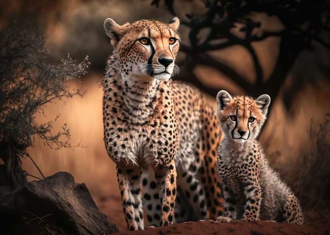 Animals Wildlife Cheetah