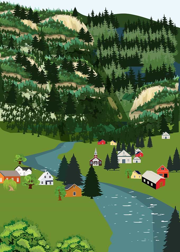 Norwegian landscape 1