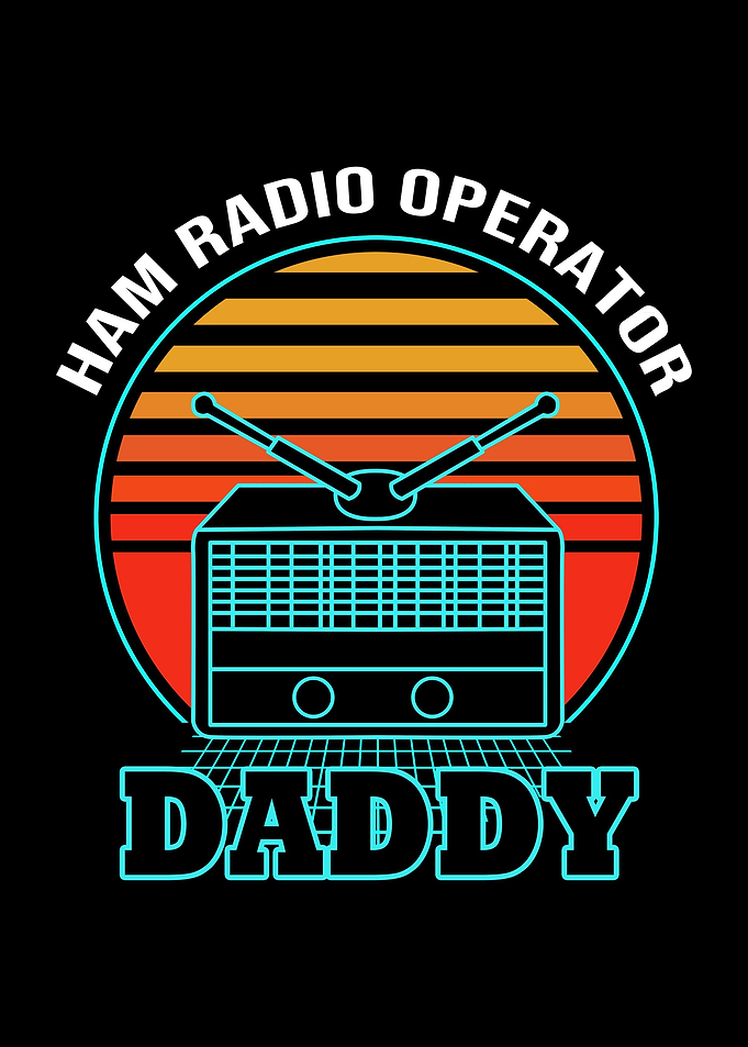 Ham Radio Operator Dad