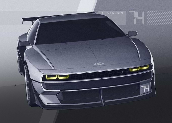 HYUNDAI N VISION 74 SKETCH