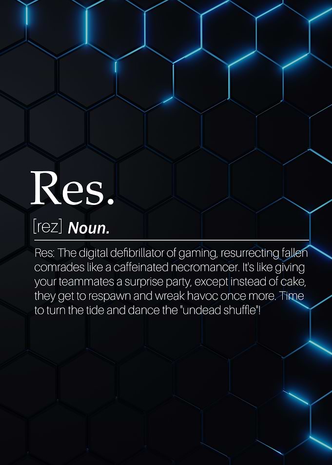 Res word definition gaming