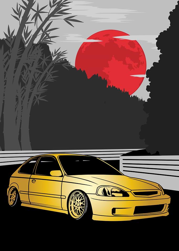 Gold Car