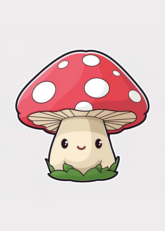 mushroom cute