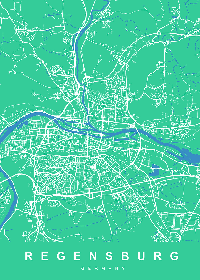 MAP REGENSBURG GERMANY