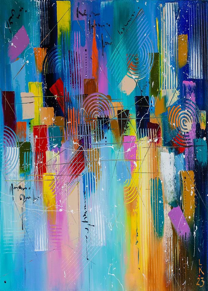Colorful district