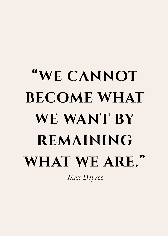 Inspirational Quote Become