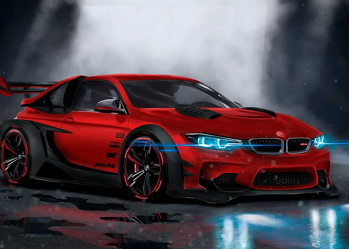 BMW M4 Custom CGI