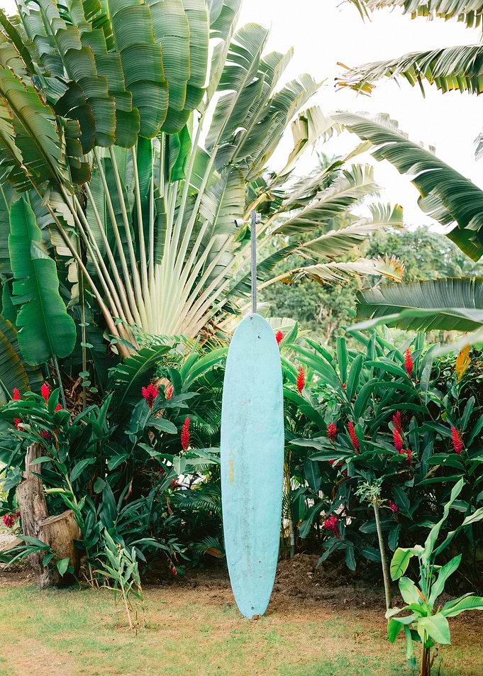 Blue Surfboard