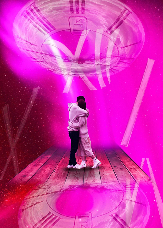 Trapped in Time Pink