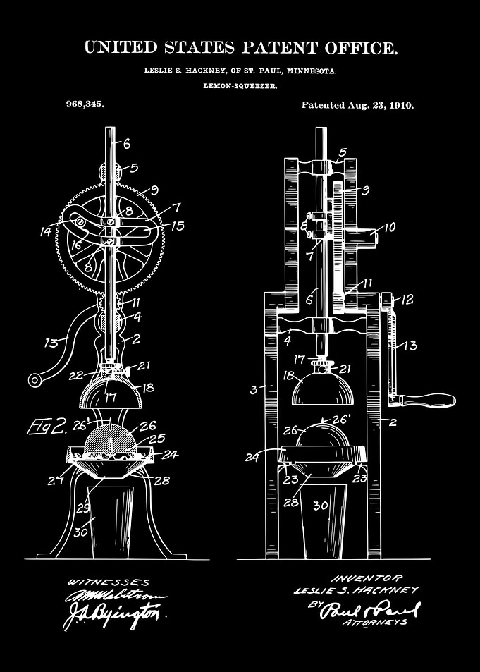 Lemon Squeezer Patent