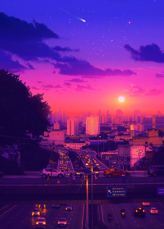 Fire Sunset 2