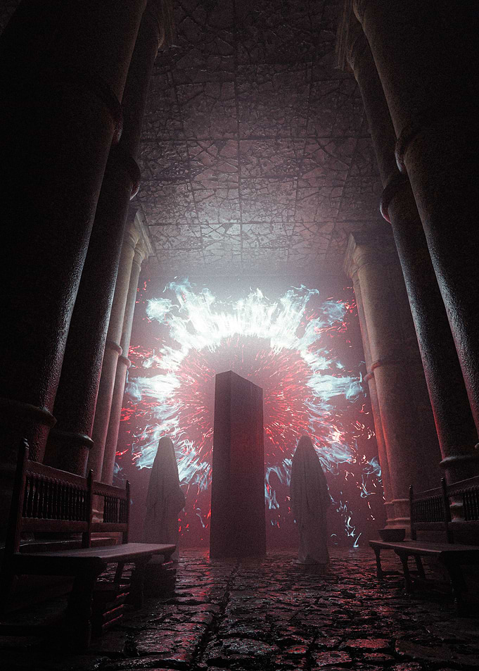 Shimmering Monolith