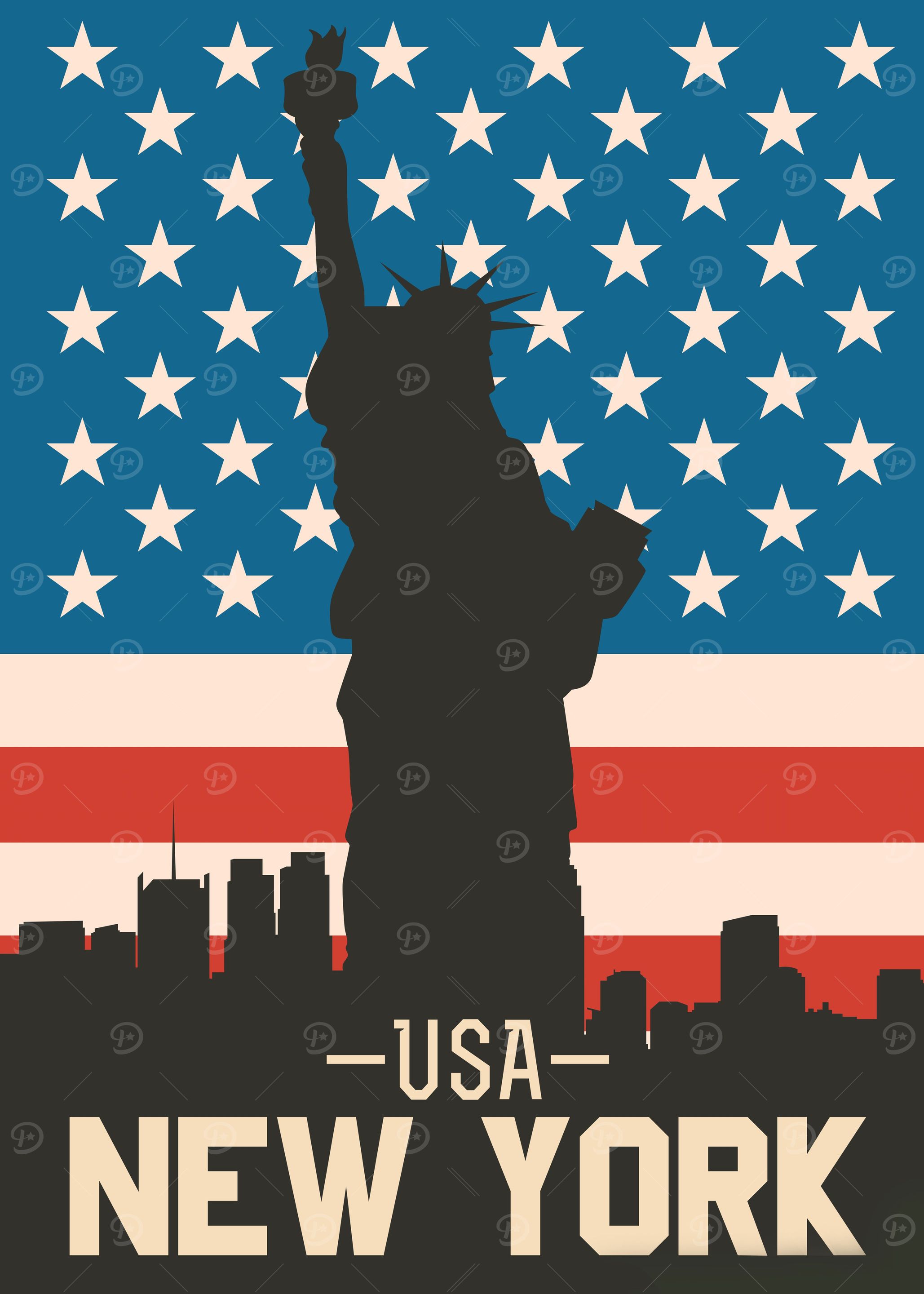 New York City USA POSTER