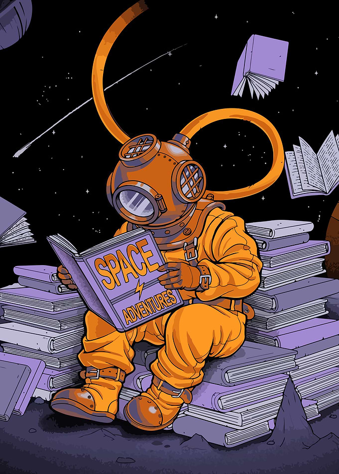 Study astronaut