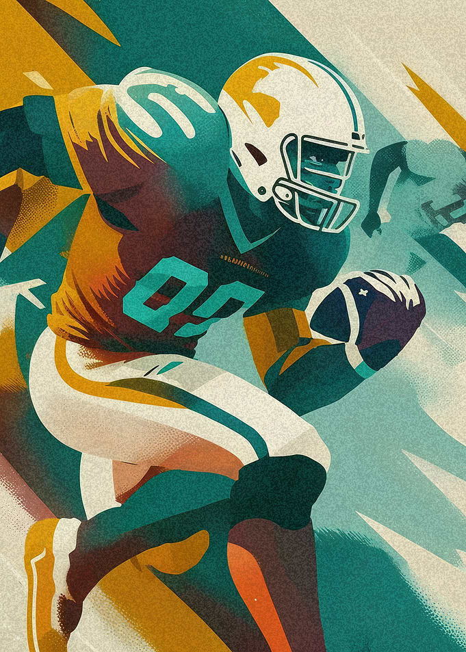 American football concept