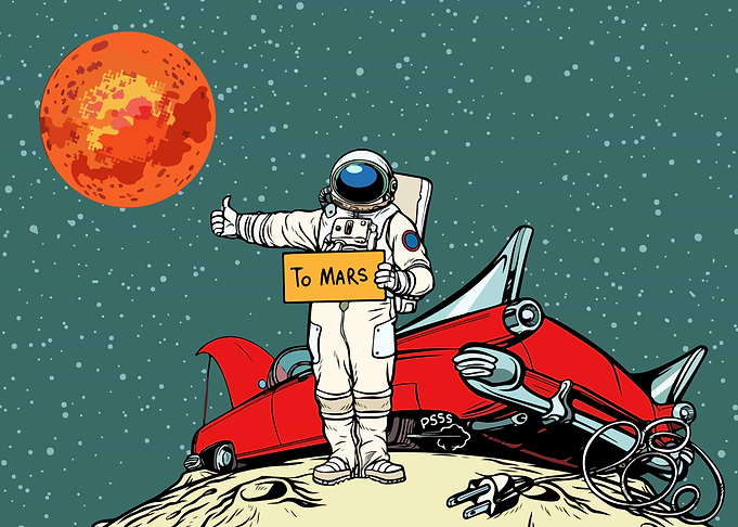 Road to mars