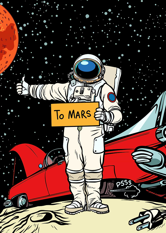 Going to mars